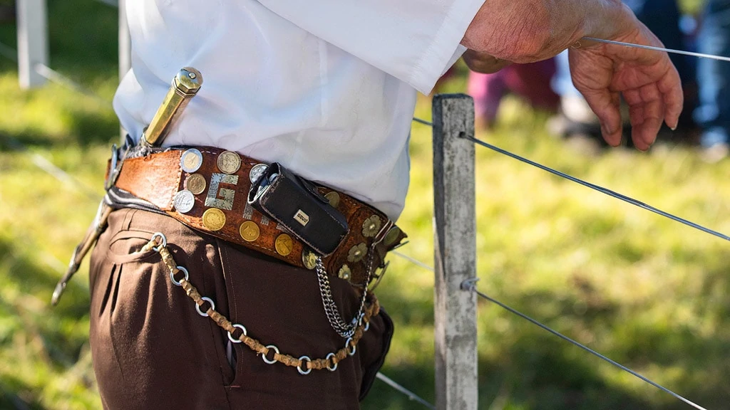 cinturón tirador gaucho