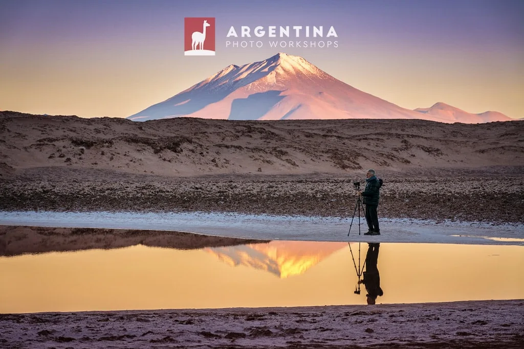 photographer in the argentine puna