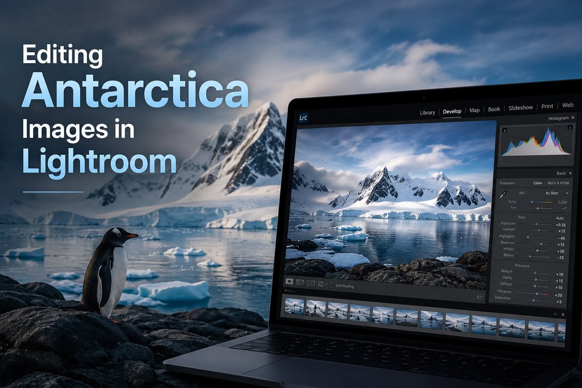 Editing Antarctica Images in Lightroom